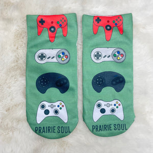 Socks Ankle / Gamer Controllers red