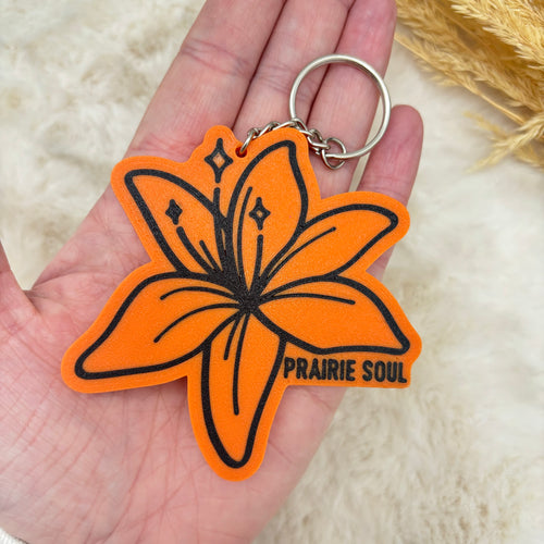 Key Chain Prairie Lily
