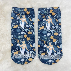 Socks Ankle / Mermaid Seashells