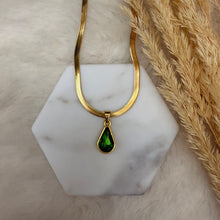 Stainless Steel / Tear Drop Necklace