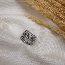 Ring | Seven Stack Band | Stainless Steel