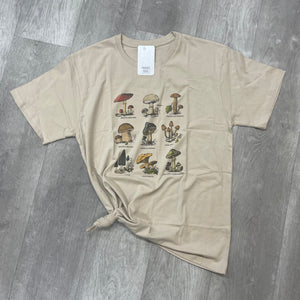 Graphic Tee / Mushroom Identification