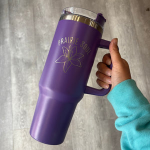 The Refresher Tumbler / Big Sipper Lily / 40oz