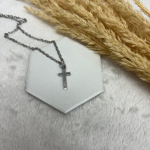 Stainless Steel / Cross Pendant or Necklace