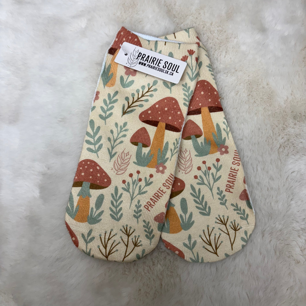 Socks Ankle / Mushrooms