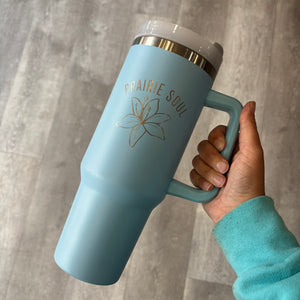 The Refresher Tumbler / Big Sipper Lily / 40oz