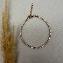 Bracelet + Anklet | Tennis Diamond Dainty | Stainless Steel