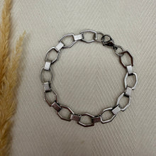 Bracelet + Anklet | Hexagon Link | Stainless Steel