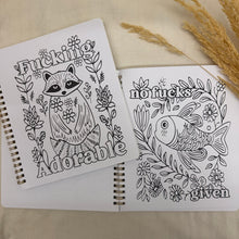 Colouring Book | Wander + Swear