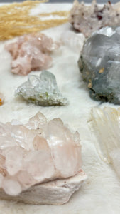 Himalayan quartz "Teach the User" cluster