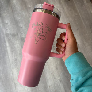 The Refresher Tumbler / Big Sipper Lily / 40oz