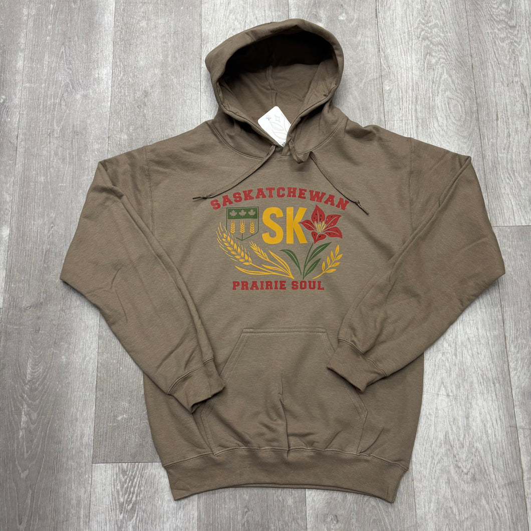 Prairie Soul Bunny Hug / Brown / Saskatchewan Crest