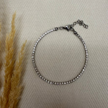 Bracelet + Anklet | Tennis Diamond Dainty | Stainless Steel
