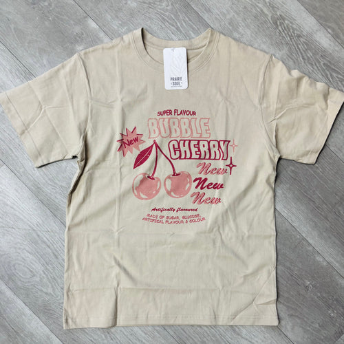Graphic Tee / Bubble Cherry