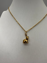 Stainless Steel / Bunny Rabbit Pendant or Necklace