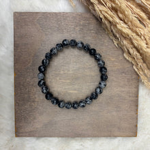 Stone stacker bracelet / 8mm beads