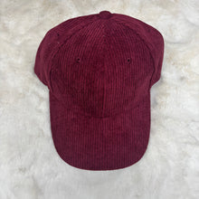 Hat corduroy - multiple colour options
