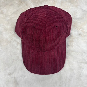 Hat corduroy - multiple colour options