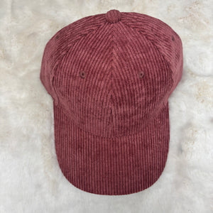 Hat corduroy - multiple colour options