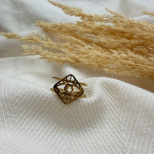 Ring | Evil Eye Diamond | Stainless Steel