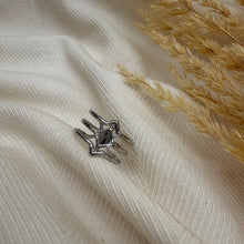 Ring | Diamond Frame | Stainless Steel