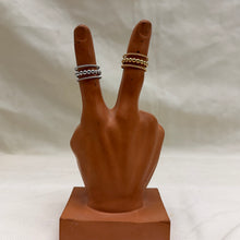 Triple Pebble Ring