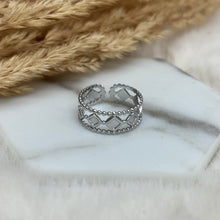 Dotted Diamonds Ring