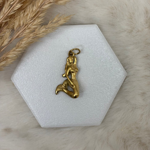 Stainless Steel / Mermaid Pendant or Necklace