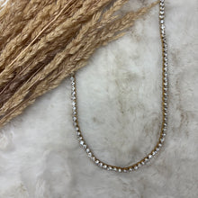 Stainless Steel Necklace Tennis Diamond Chain