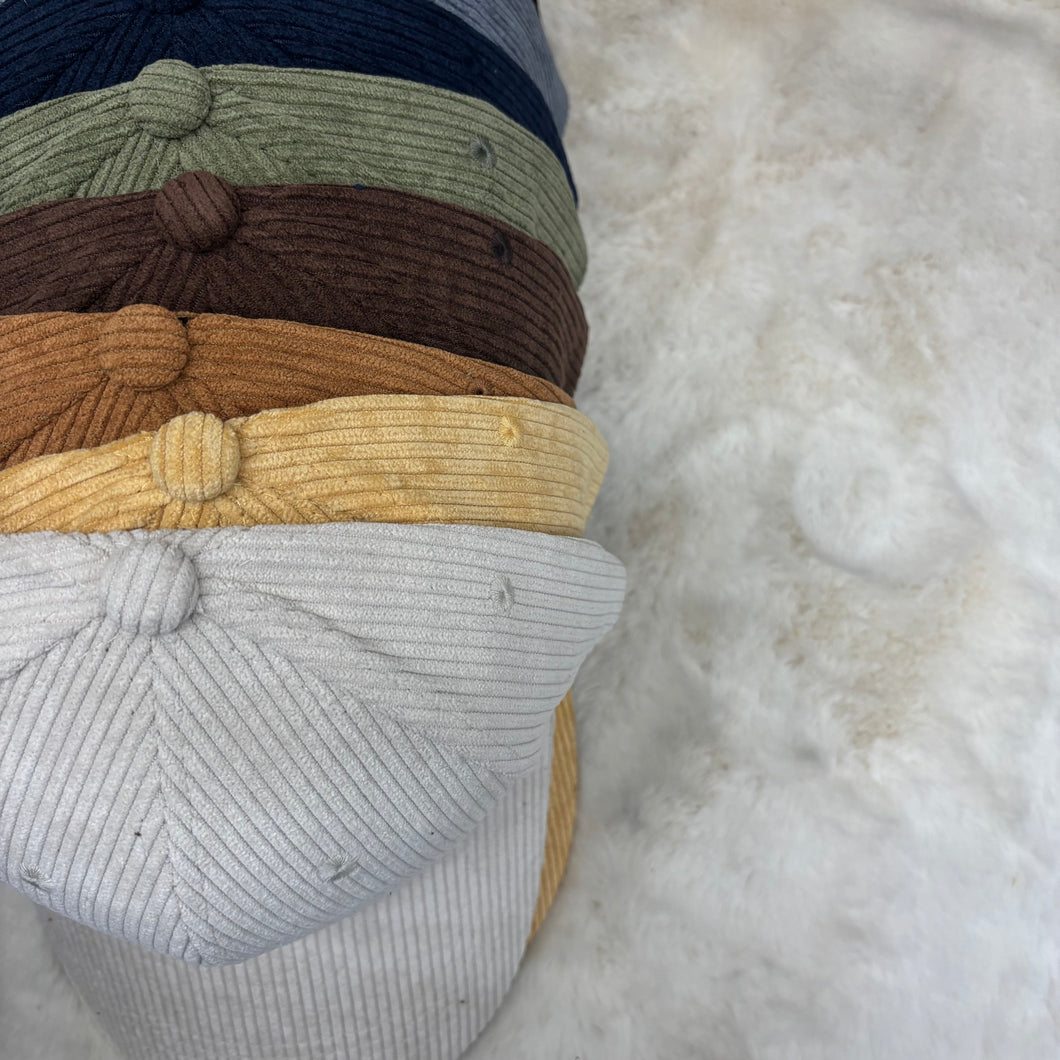 Hat corduroy - multiple colour options