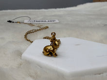 Stainless Steel / Bunny Rabbit Pendant or Necklace