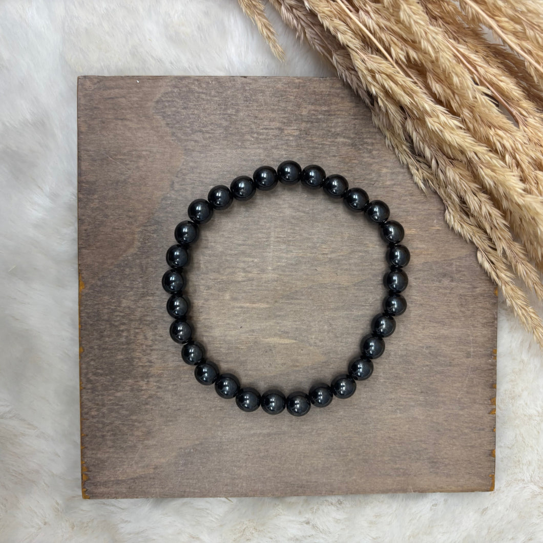 Stone stacker bracelet / 8mm beads