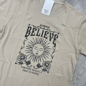 Graphic Tee / Always Believe Sun