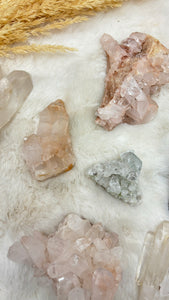 Himalayan quartz "Teach the User" cluster