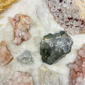 Himalayan quartz "Teach the User" cluster