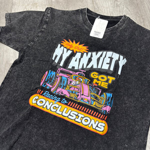 Graphic Tee / My Anxiety Racing to Conclusions Racecar
