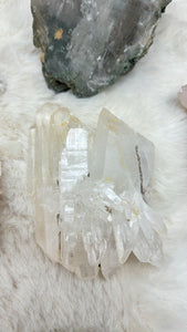 Himalayan quartz "Teach the User" cluster