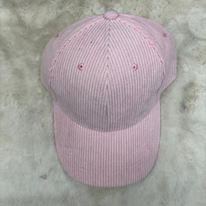 Hat corduroy - multiple colour options