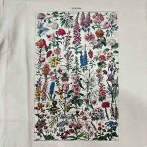 Graphic Tee / Fleurs Flowers