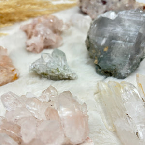 Himalayan quartz "Teach the User" cluster