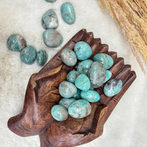 Amazonite "The Inner Child" Pocket Stone