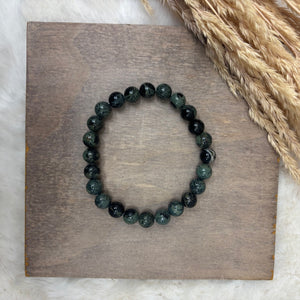 Stone stacker bracelet / 8mm beads