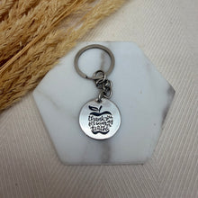 Thank You For Being My Teacher Apple Coin | Necklace or Keychain