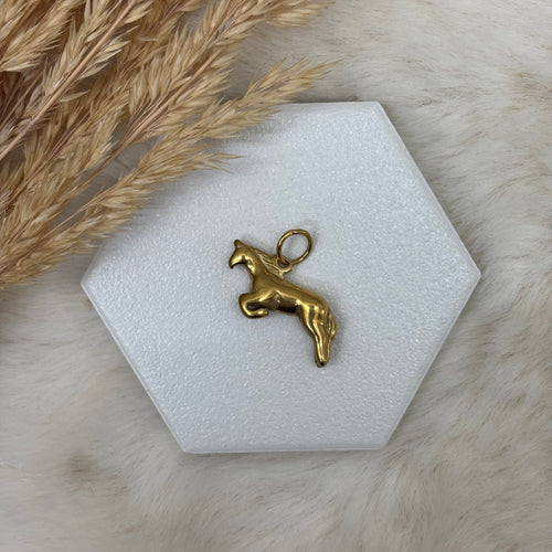 Stainless Steel / Unicorn Horse Pendant or Necklace