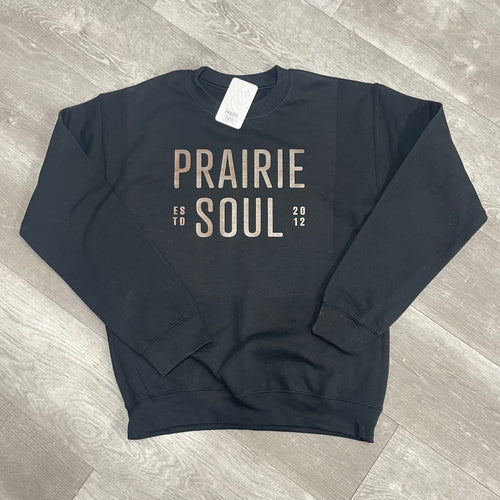 Prairie Soul Crewneck Sweater OG / Black / ESTD 2012