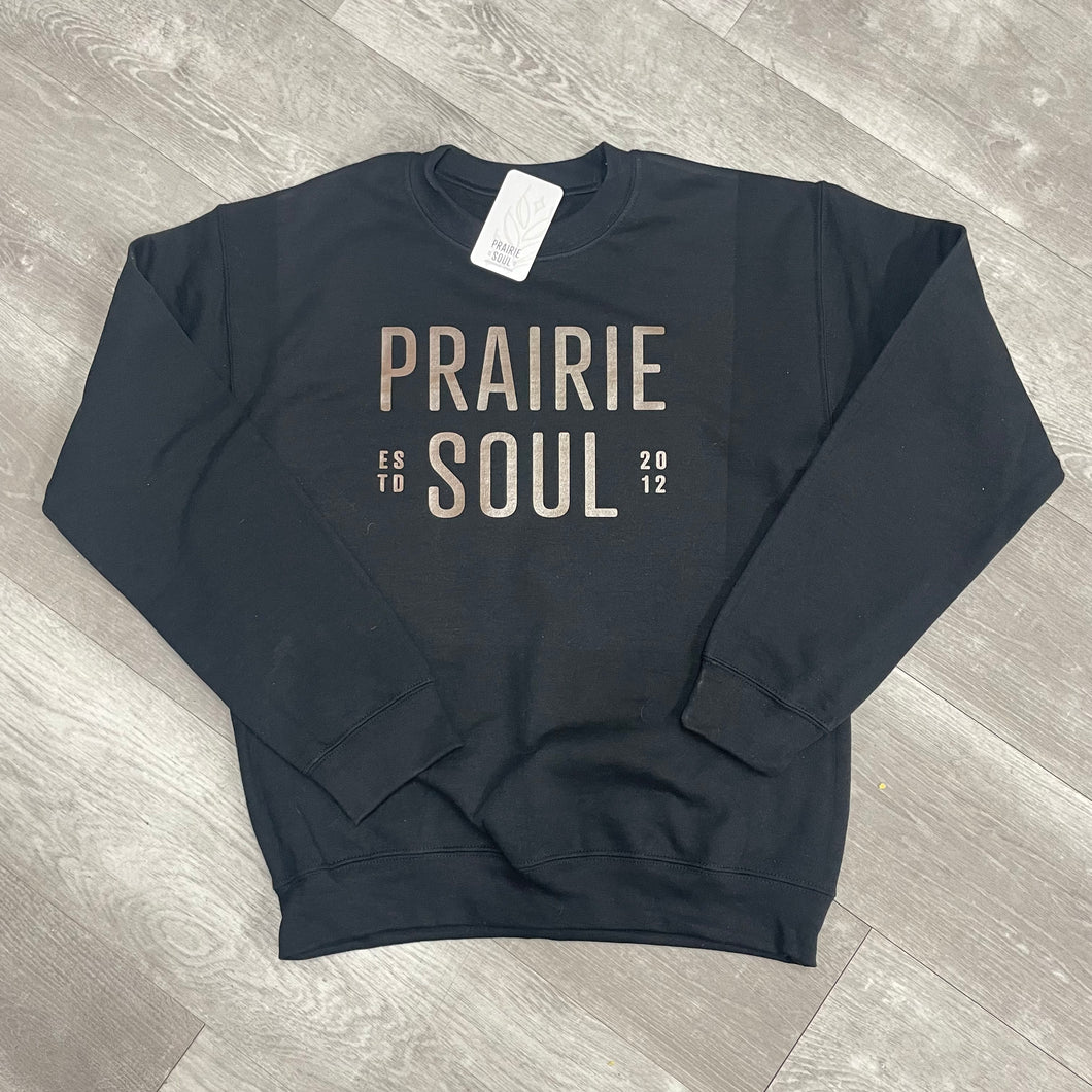 Prairie Soul Crewneck Sweater OG / Black / ESTD 2012