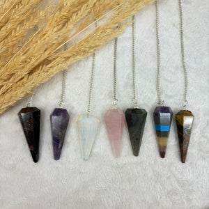 Gemstone Pendulum Point / Variety of Stones