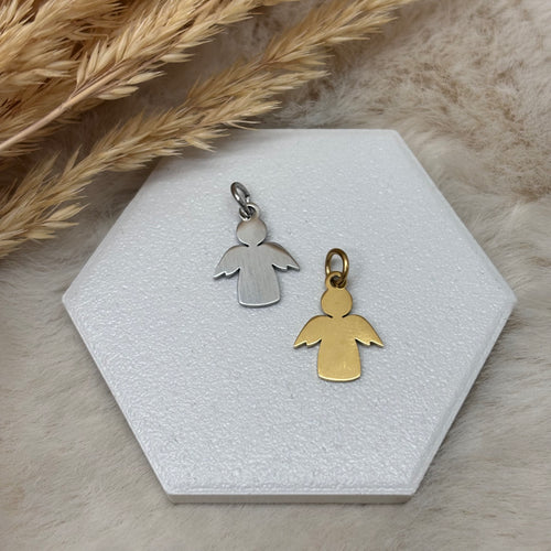Stainless Steel / Angel Pendant or Necklace