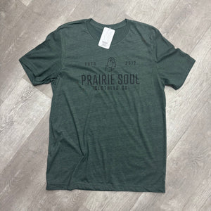 Prairie Soul Men's Tee / Green / Elevator Clothing Co