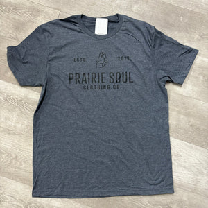 Prairie Soul Men's Tee / Denim / Elevator Clothing Co